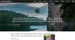 Desktop Screenshot of climbing.fi