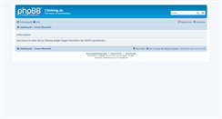 Desktop Screenshot of forum.climbing.de